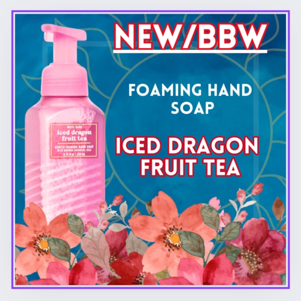🔥"ICED DRAGONFRUIT TEA" FOAMING HAND SOAP